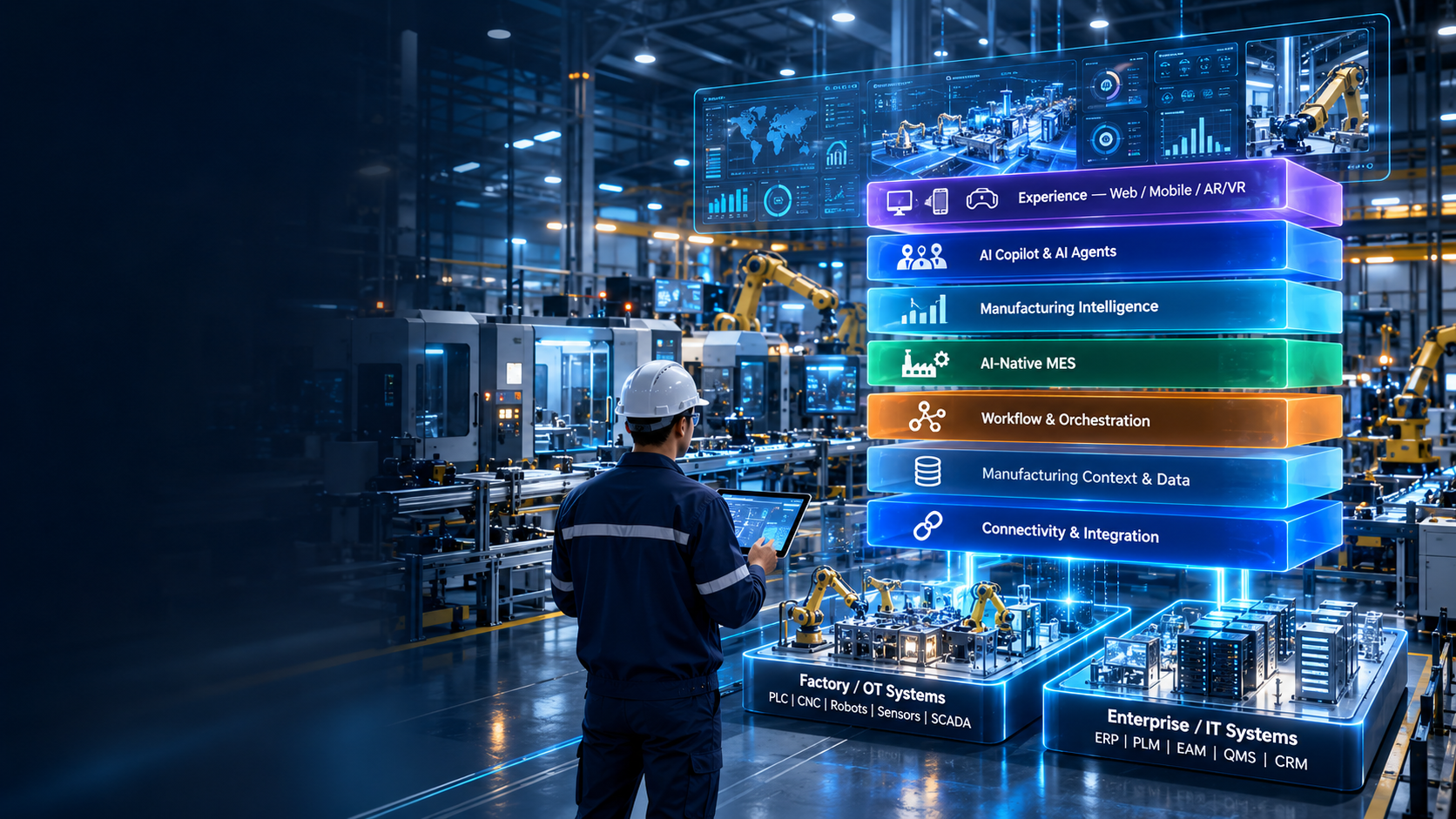 byteFACTORY.ai Industrial Digital Twin Architecture
