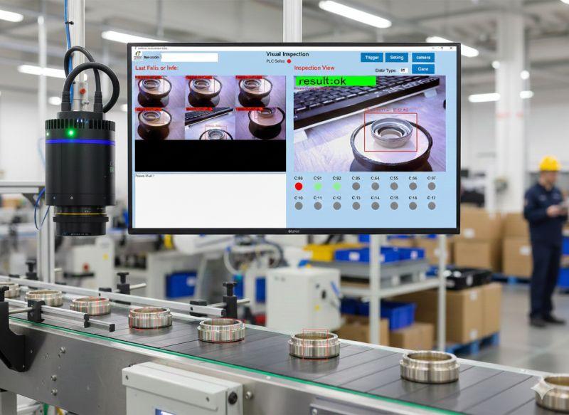Quality and Compliance vision camera inspection