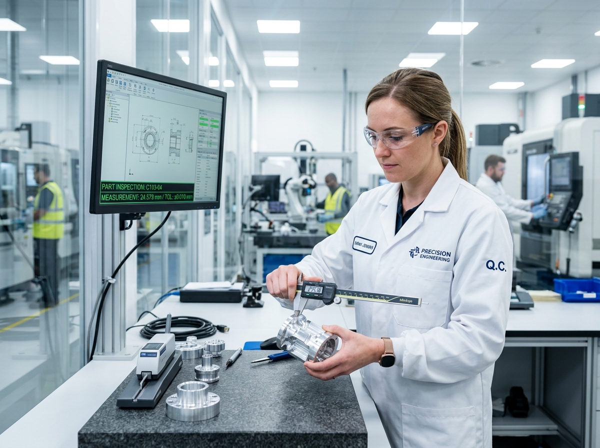 Quality control inspection workstation